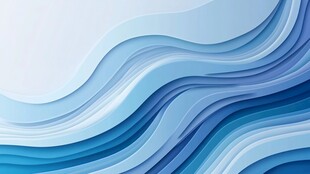 蓝色波浪抽象背景纹理