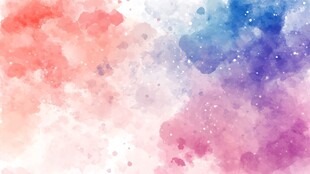 梦幻水彩渐变背景图