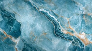 蓝绿大理石纹理精美画面