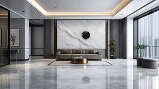 现代简约风客厅室内设计