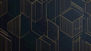 黑金几何线条抽象背景图