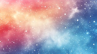 梦幻绚丽星空背景图