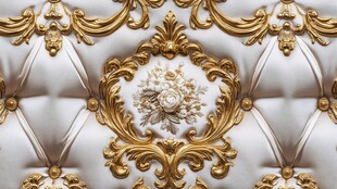 奢华欧式雕花软包装饰