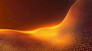 炫彩流动光线科技背景图