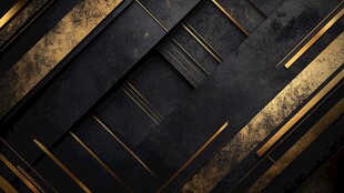 黑金几何线条质感背景图