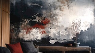 中式水墨风客厅装饰艺术