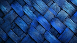 蓝色编织纹理背景图案