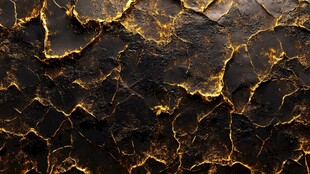 熔岩裂纹纹理背景图