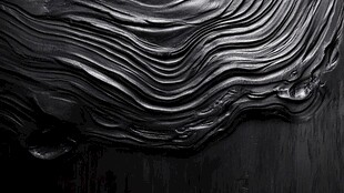 黑色波纹质感艺术纹理