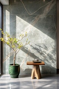 室内绿植与简约家具之美