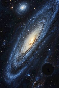 壮丽螺旋星系宇宙景观