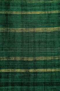 深绿条纹纹理织物背景