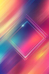 炫彩几何线条动感背景图