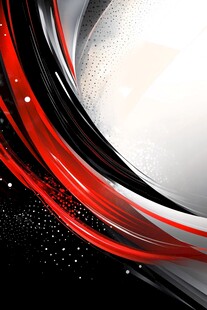 红黑动感线条抽象背景图