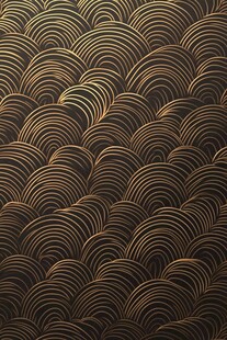 金色海浪纹理图案背景