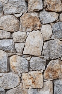 石块堆砌的纹理墙面