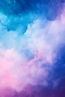 梦幻渐变云彩背景图