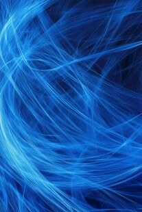 蓝色动感线条抽象背景图