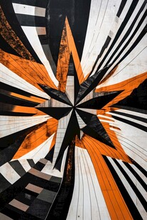 几何抽象艺术图案