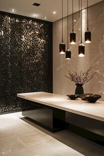 现代简约风室内装饰一角