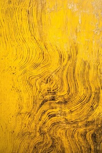 黄色纹理墙面艺术感十足