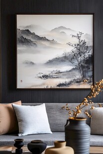 中式水墨挂画 家居雅致风