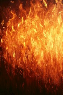 熊熊烈火炽热燃烧画面