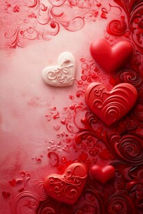 浪漫心形装饰图