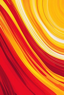 动感红黄渐变线条背景图