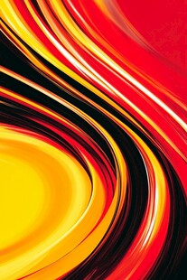 动感炫彩流体波纹背景图