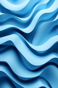 蓝色波浪抽象纹理背景