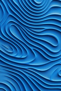 蓝色波纹纹理背景图案
