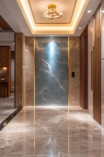 奢华大理石门厅精致设计
