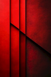 红色几何线条抽象背景图