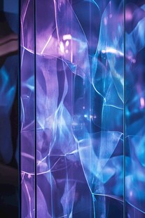 梦幻炫彩光影玻璃纹理