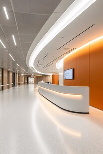 现代医院大厅接待区设计