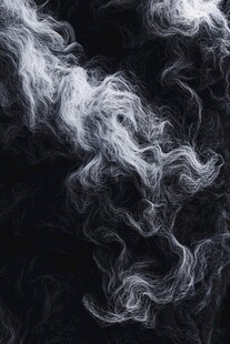 黑白烟雾纹理背景图