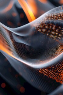 流动炫光科技感线条画面