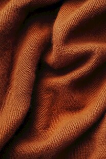 棕色针织布料纹理特写