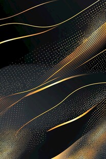 黑金线条动感抽象背景图