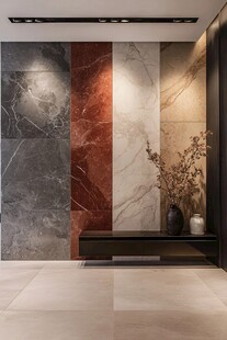 现代风瓷砖墙面装饰展示