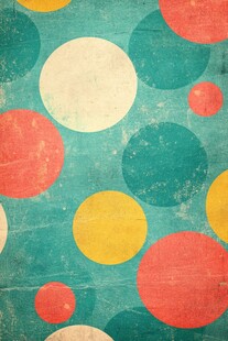 复古波点图案背景纹理