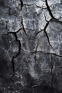 干裂地面纹理特写
