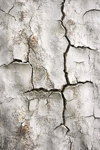 墙面裂痕纹理特写
