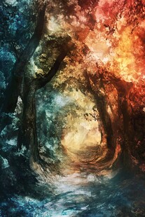 梦幻森林小径