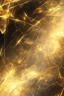 金色炫光梦幻纹理背景