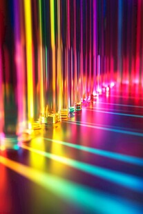 炫彩光线营造梦幻空间