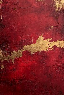 红金质感纹理墙面背景