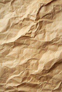 皱巴巴的牛皮纸纹理