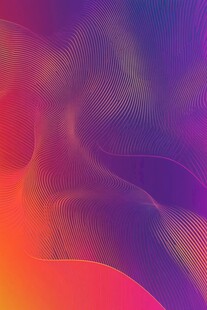 梦幻渐变流体抽象背景图